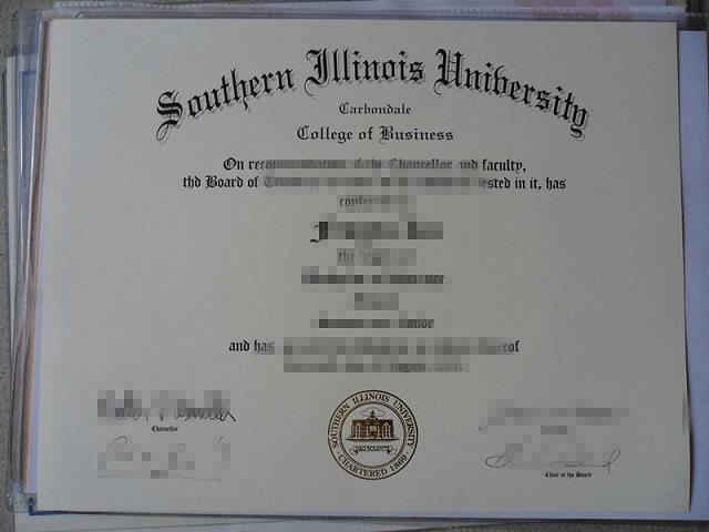 南伊利诺伊州大学爱德华兹维尔分校毕业证制作 Southern Illinois University Edwardsville Diploma