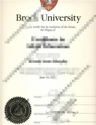 【加拿大学校】布鲁克大学毕业证