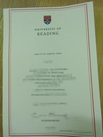 雷丁大学毕业证制作 University of Reading Diploma