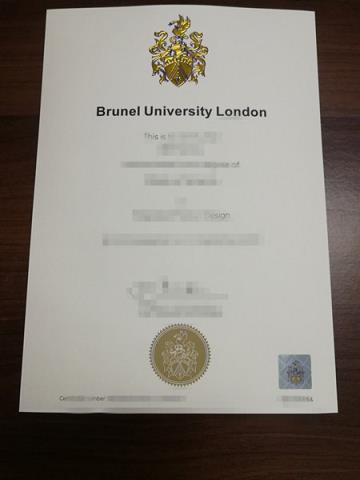 布鲁内耳大学毕业证制作 Brunel University Diploma