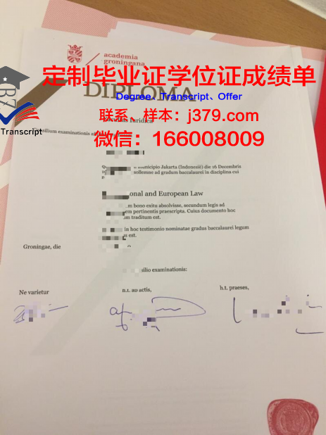 格罗宁根应用科学大学毕业证封面(格罗宁根大学本科专业)