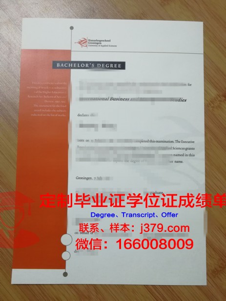 格罗宁根应用科学大学毕业证原版(格罗宁根大学食品科学与工程)