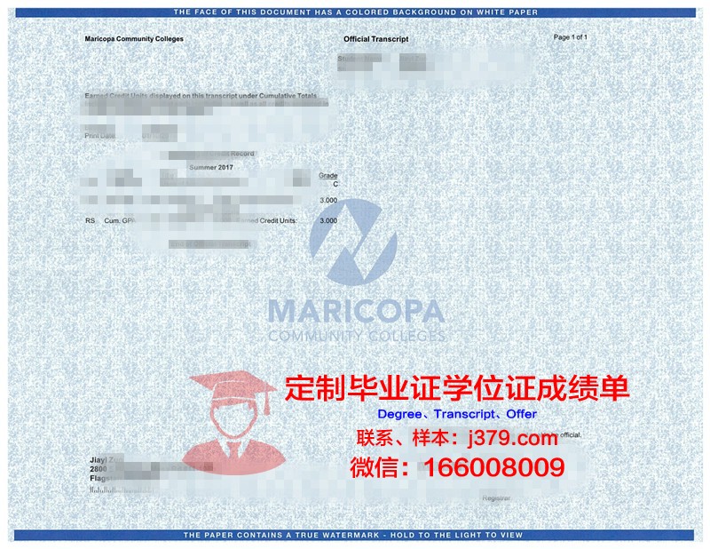 弗雷德里克大学成绩单:一张纸背后的故事