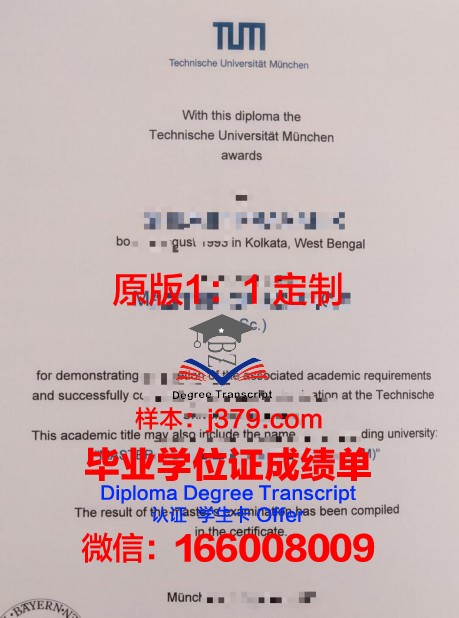 慕尼黑工业大学毕业证真伪(慕尼黑工业大学学制)