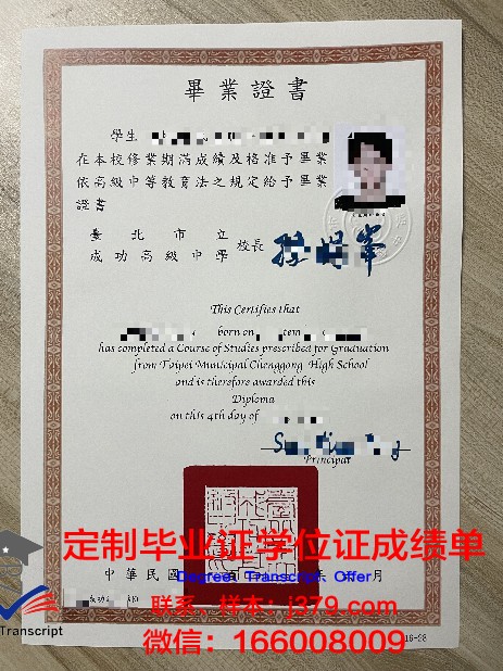 首尔市立语学院毕业证电子版