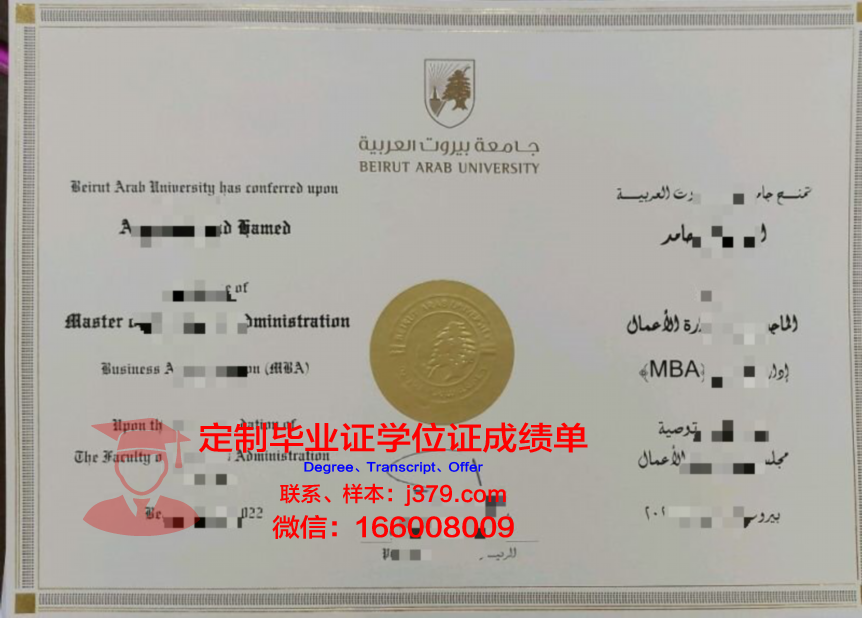 贝鲁特阿拉伯大学毕业证:跨越文化与教育的桥梁