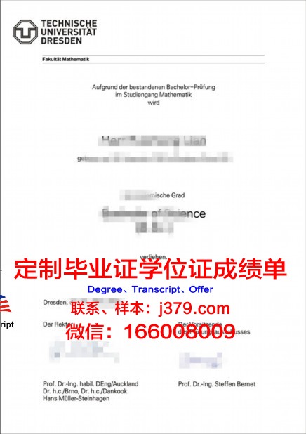 德累斯顿工程和经济应用技术大学毕业证防伪(德累斯顿应用科技大学)