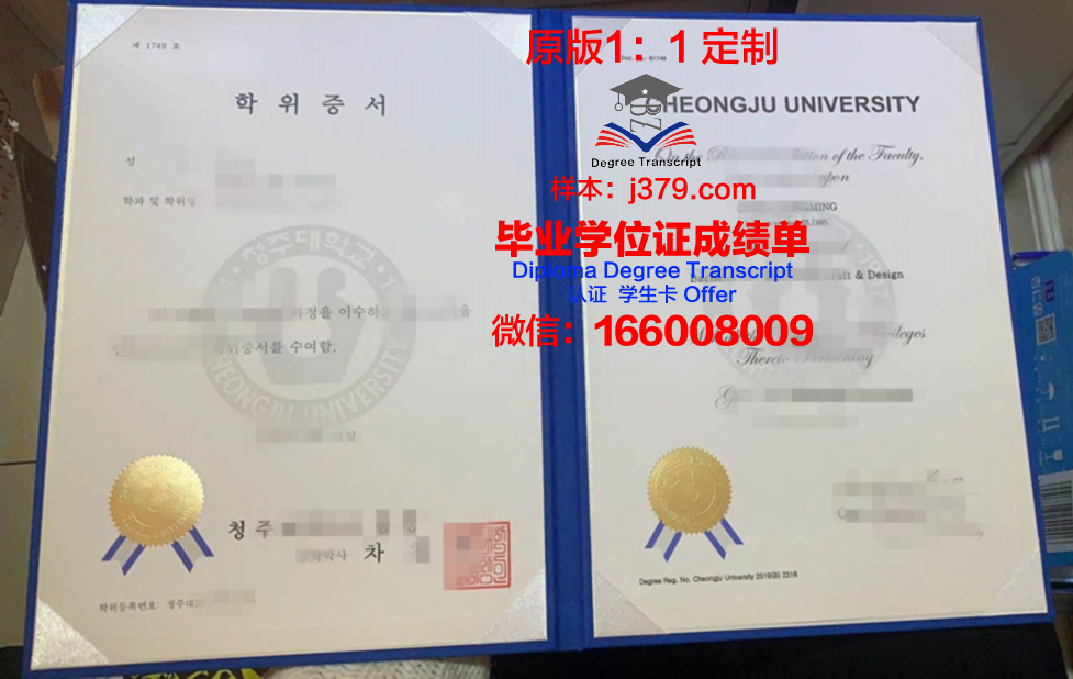 清州大学毕业证定制:传承匠心,铸就品质
