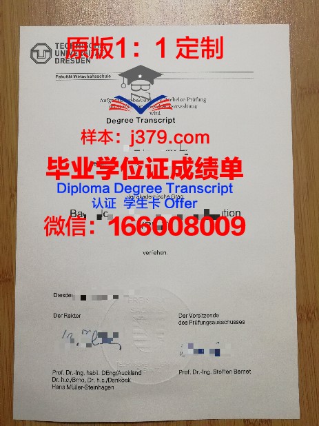 德累斯顿工业大学毕业证(德累斯顿工业大学毕业证长啥样)