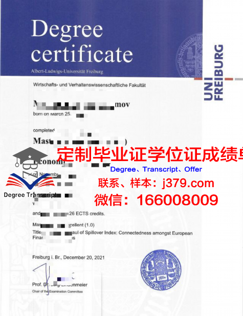 德国弗菜堡大学博士毕业证(弗莱堡大学dsh)