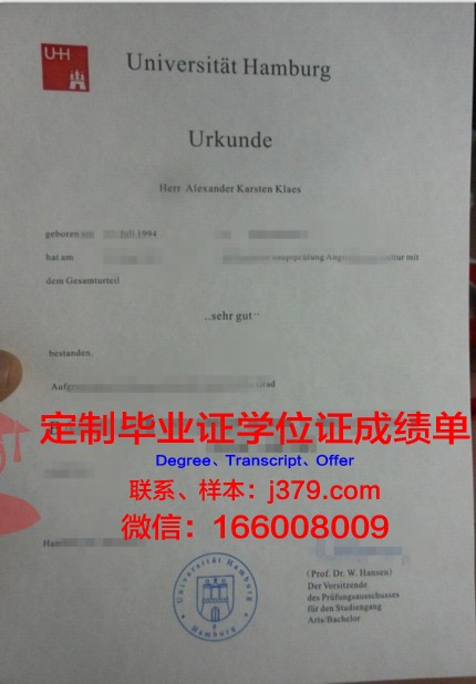 德国汉堡大学博士毕业证(德国汉堡大学回国认可度)