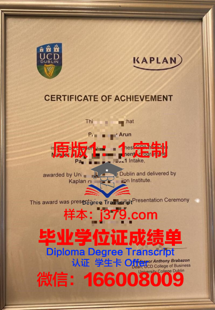 爱尔兰都柏林国际预科学院 diploma 毕业证