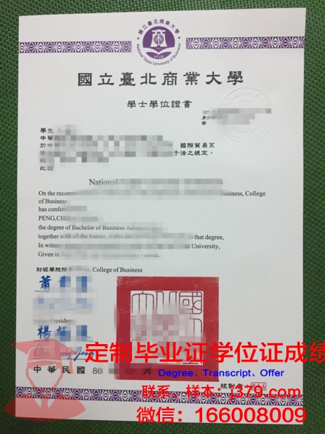 澳大利亚国立管理与商业学院毕业证书图片模板(澳洲国立大学管理学硕士)