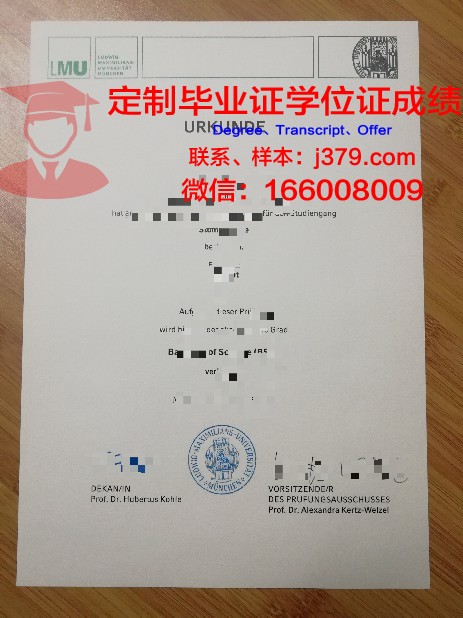 德国慕尼黑大学研究生毕业证(德国慕尼黑大学研究生毕业证书)