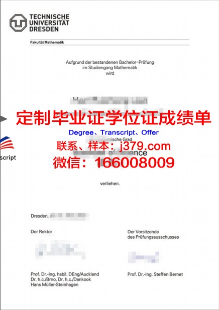 德累斯顿工业大学研究生毕业证(德累斯顿工业大学学生宿舍)